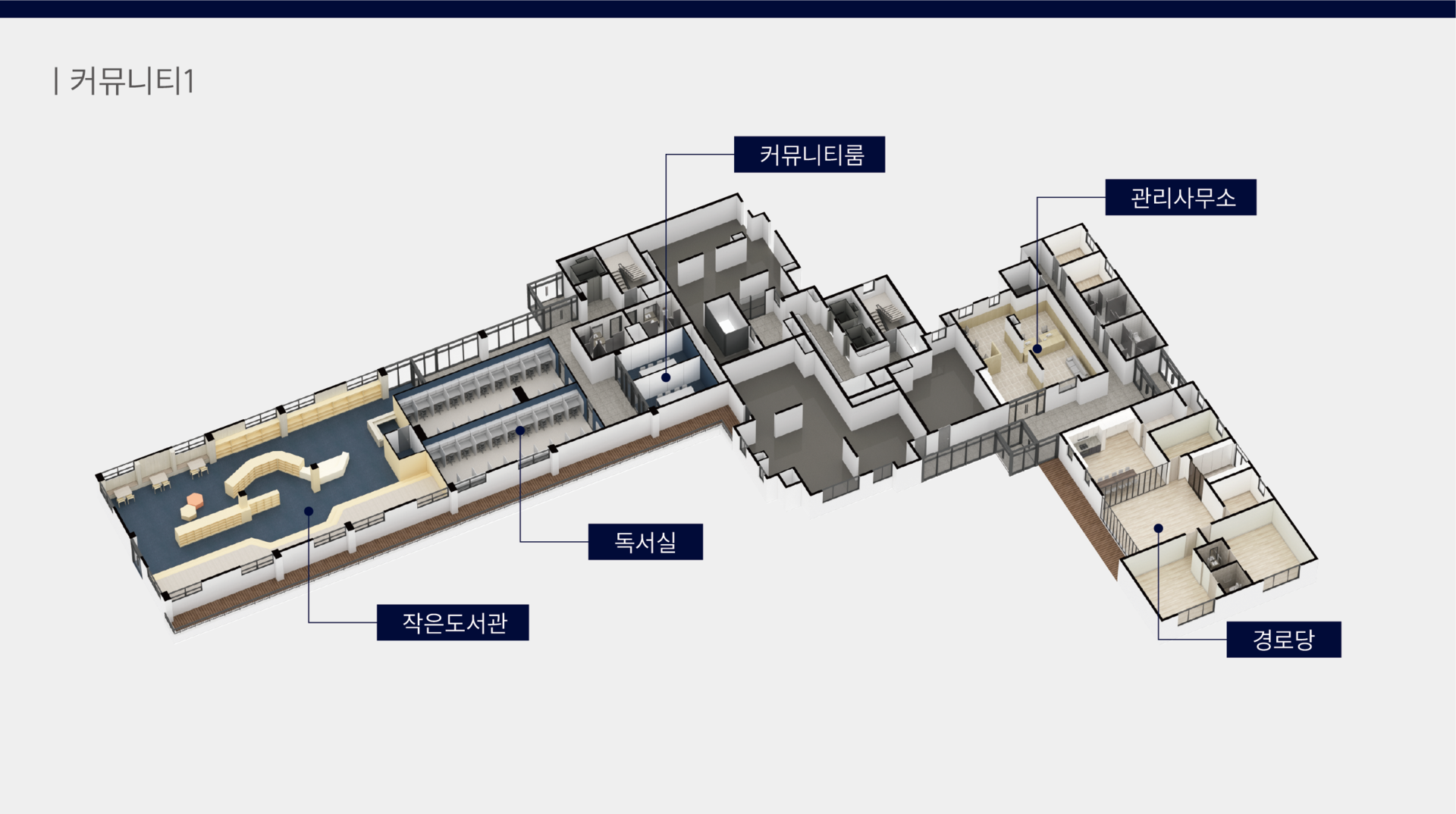 강화 두산위브 센트럴파크 커뮤니티 시설 프리미엄