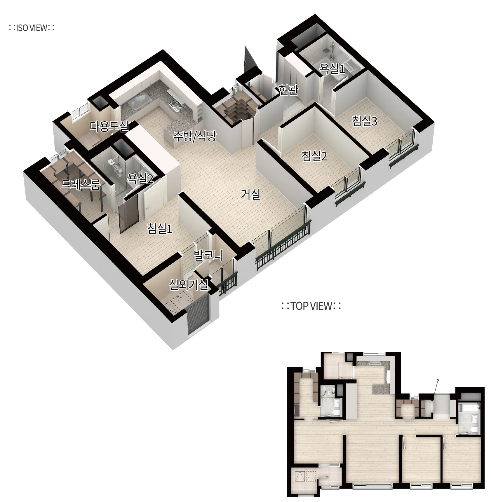 강화 두산위브 센트럴파크 59㎡A형