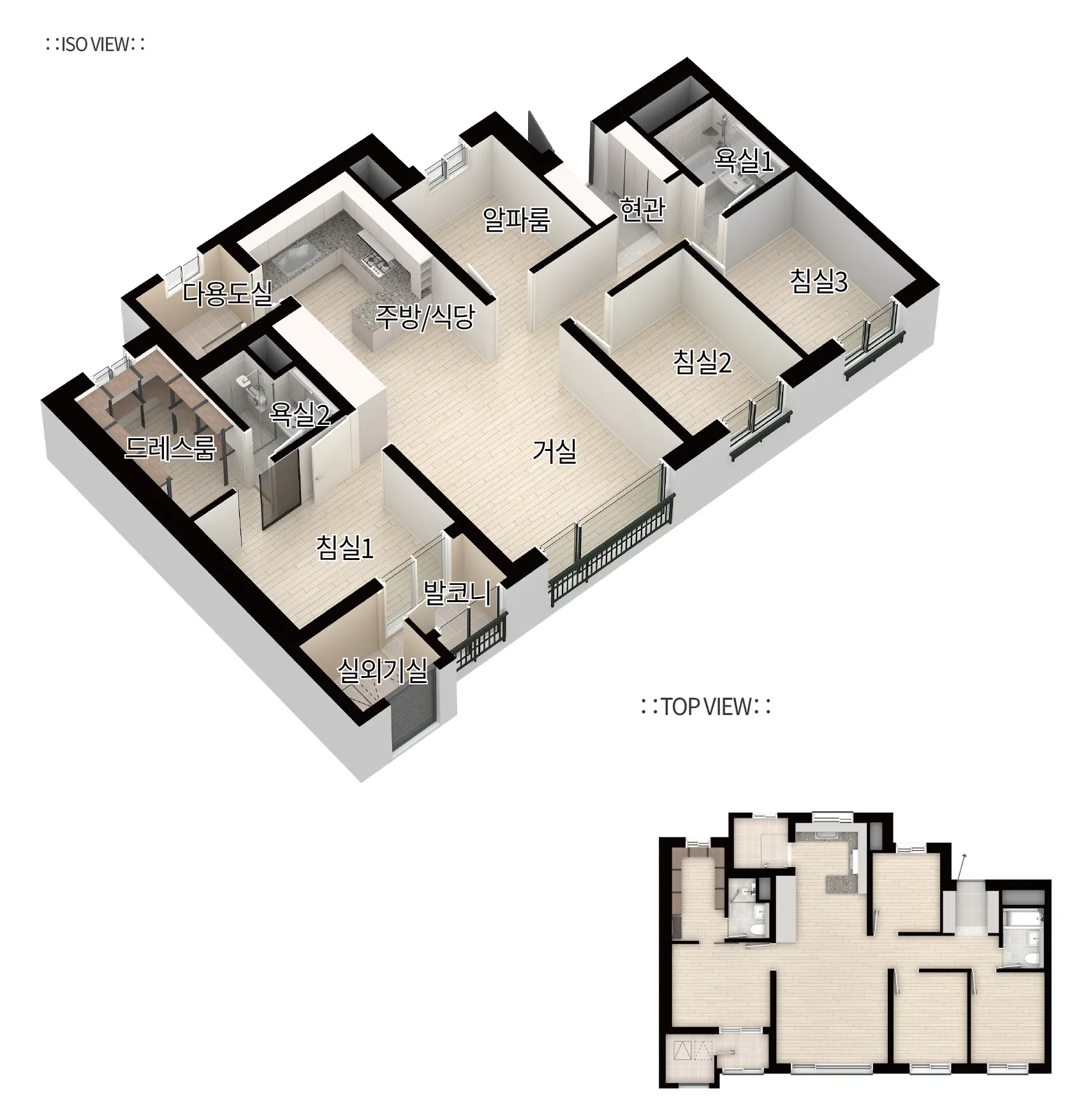 강화 두산위브 센트럴파크 72㎡A형